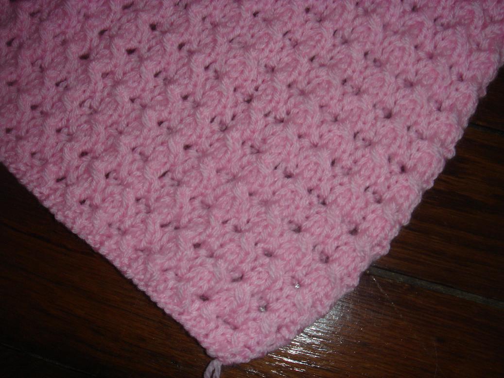 comment tricoter une couverture de bebe